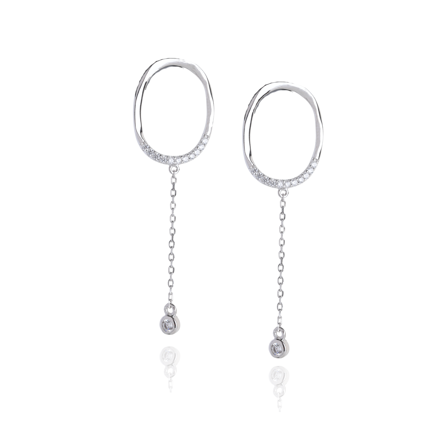 Celeste Drop Hoops
