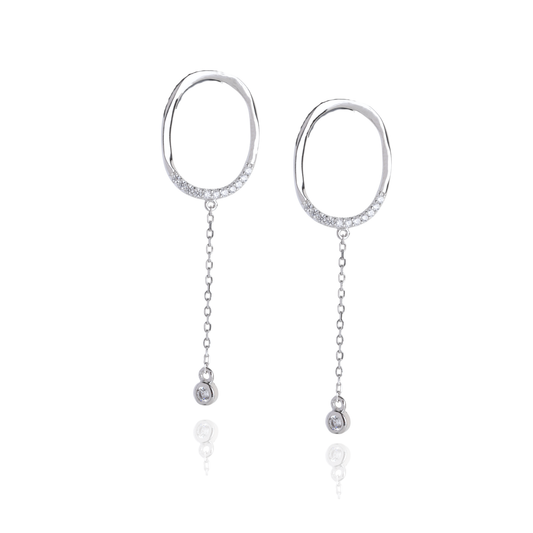 Celeste Drop Hoops